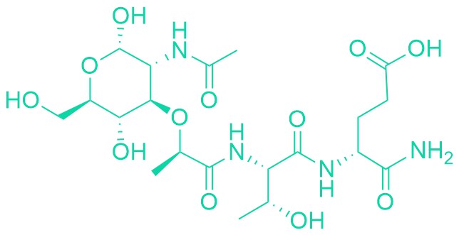 Ac-muramyl-Thr-D-Glu-NH2
