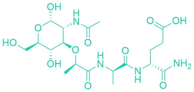 Ac-muramyl-D-Ala-D-Glu-NH2