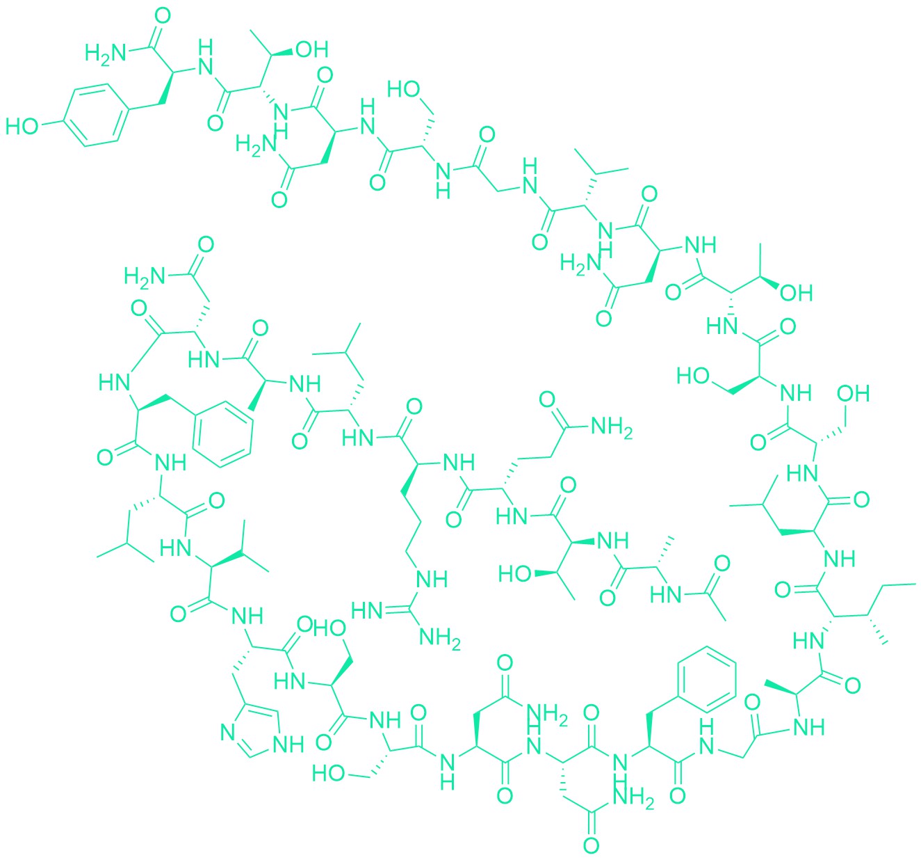 Acetyl-Amylin (8-37) (human)