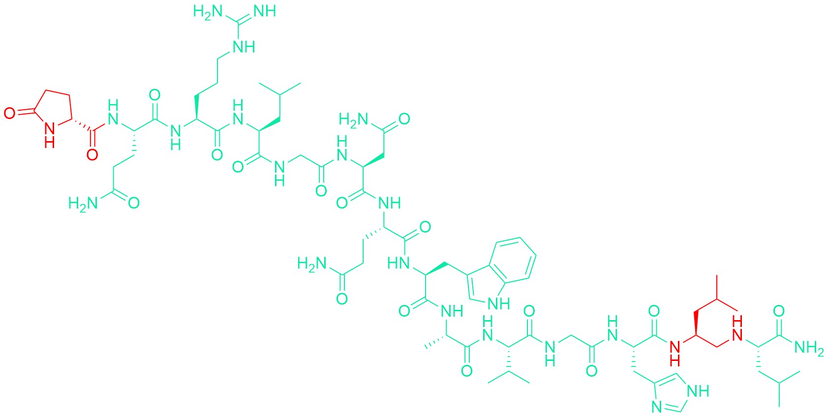 (Leu13-psi(CH2NH)Leu14)-Bombesin