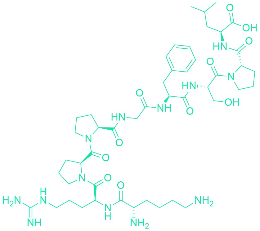 Lys-(Des-Arg9,Leu8)-Bradykinin