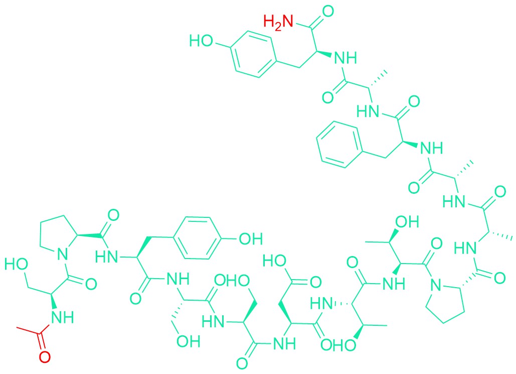 Acetyl-(Ala10·11)-RANTES (1-14) amide (human)