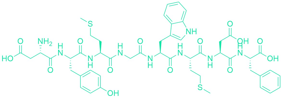 Cholecystokinin Octapeptide free acid (desulfated)