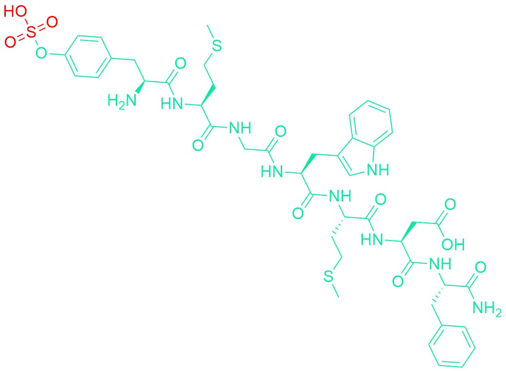 Acetyl-Cholecystokinin Octapeptide (2-8) (sulfated)