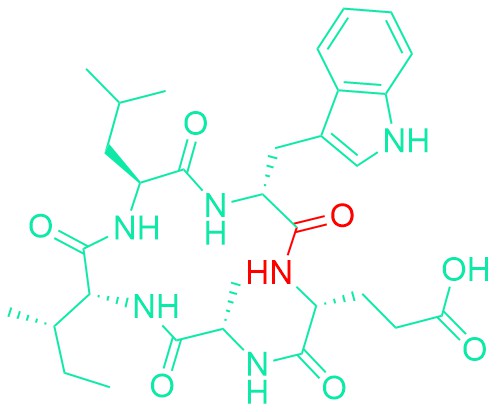 Cyclo(-D-Glu-Ala-D-allo-Ile-Leu-D-Trp)