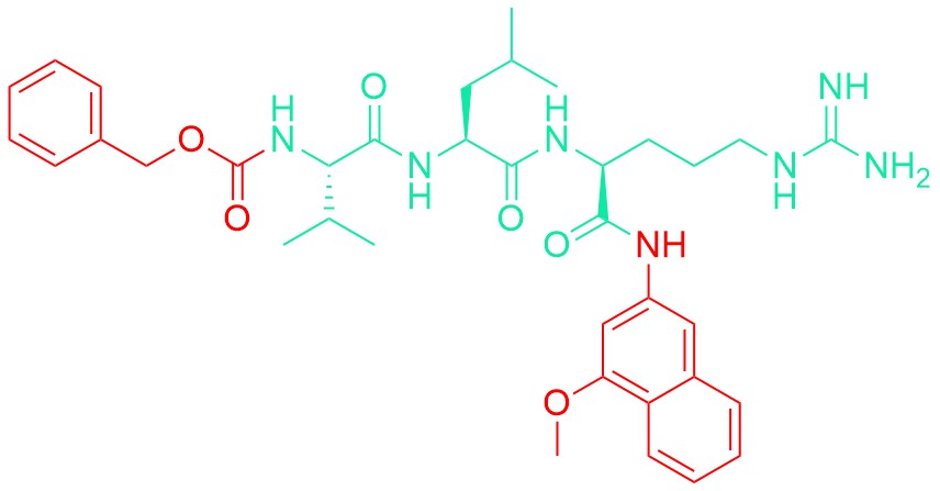 Z-Val-Leu-Arg-4MβNA