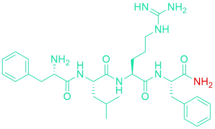 H-Phe-Leu-Arg-Phe-NH2