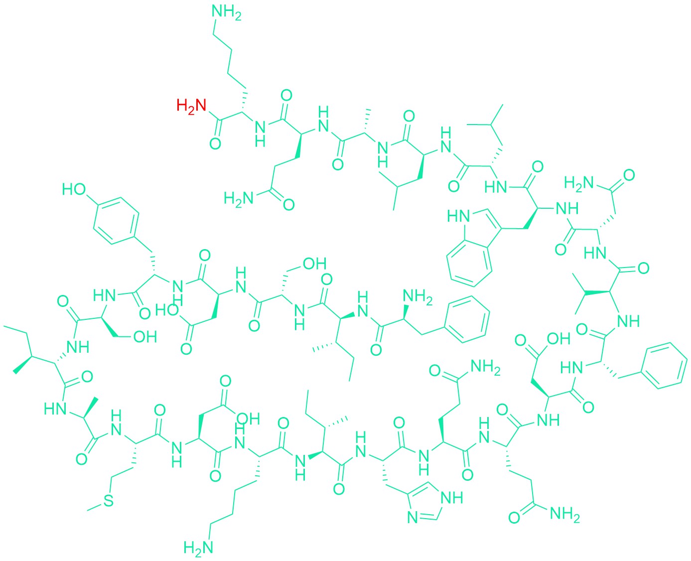 Gastric Inhibitory Polypeptide (6-30) amide (human)