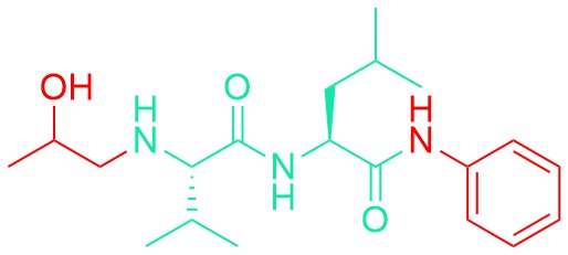 N-((RS)-2-Hydroxy-propyl)-Val-Leu-anilide