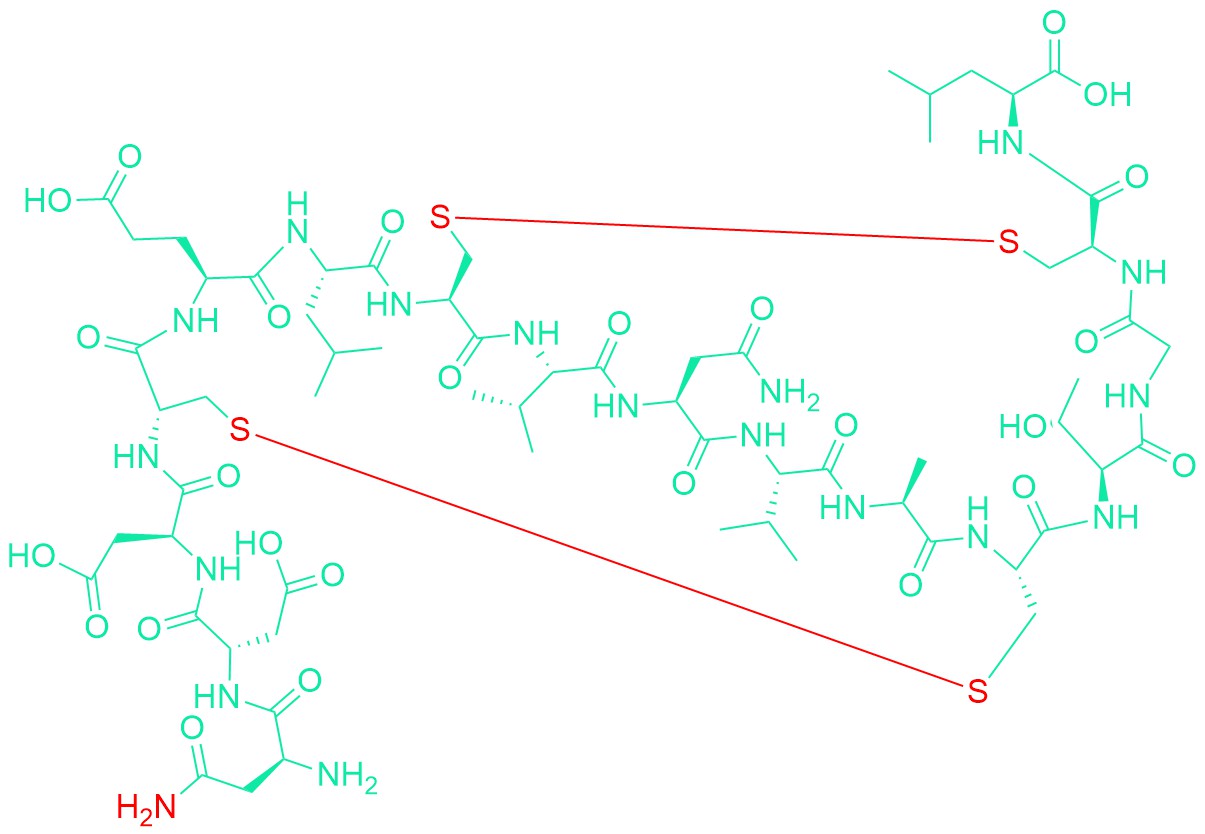 Uroguanylin Topoisomer B (human)