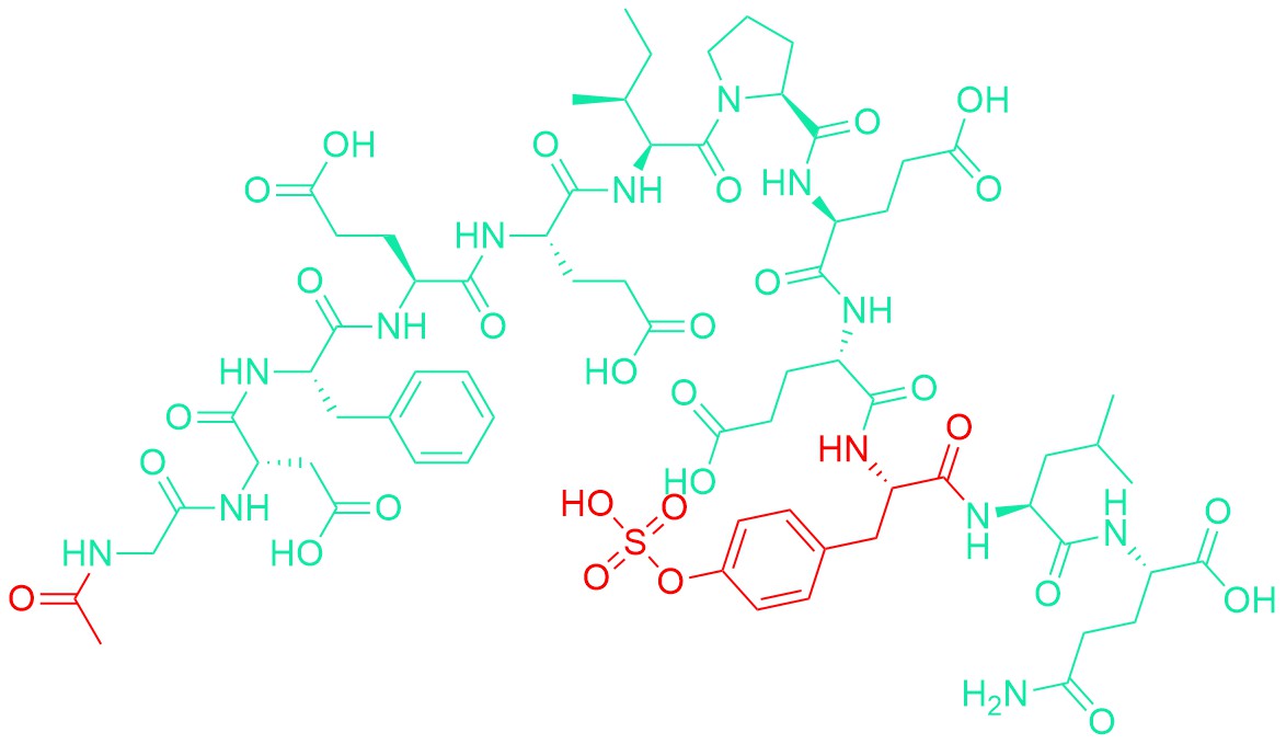 Acetyl-Hirudin (54-65) (sulfated)