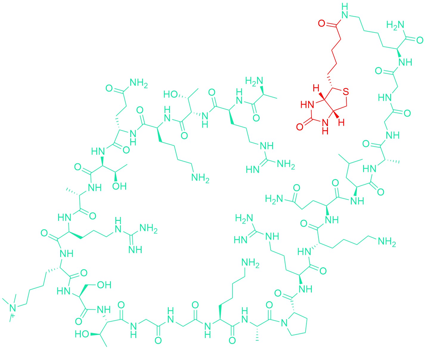 (Lys(Me)₃⁹)-Histone H3 (1-21)-Gly-Gly-Lys(biotinyl) amide