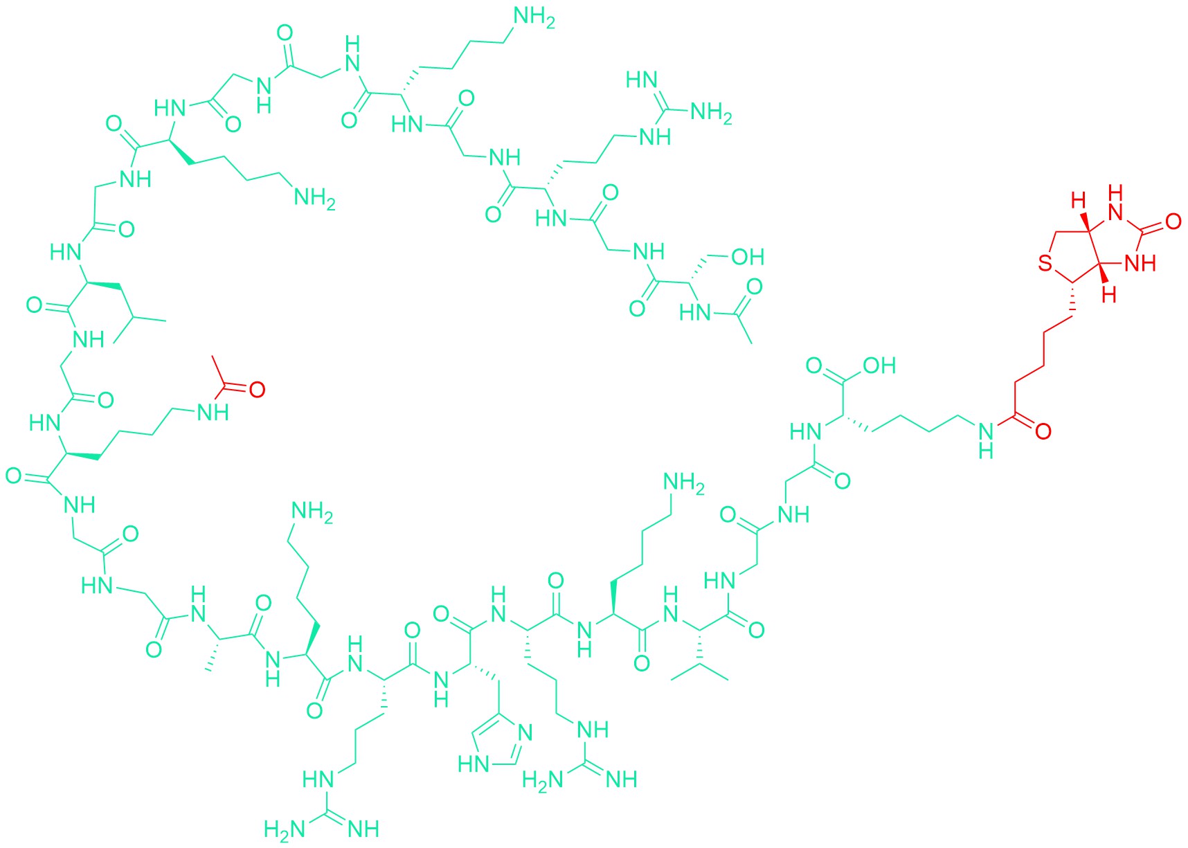 (Lys(Ac)12)-Histone H4 (1-21)-Gly-Gly-Lys(biotinyl)