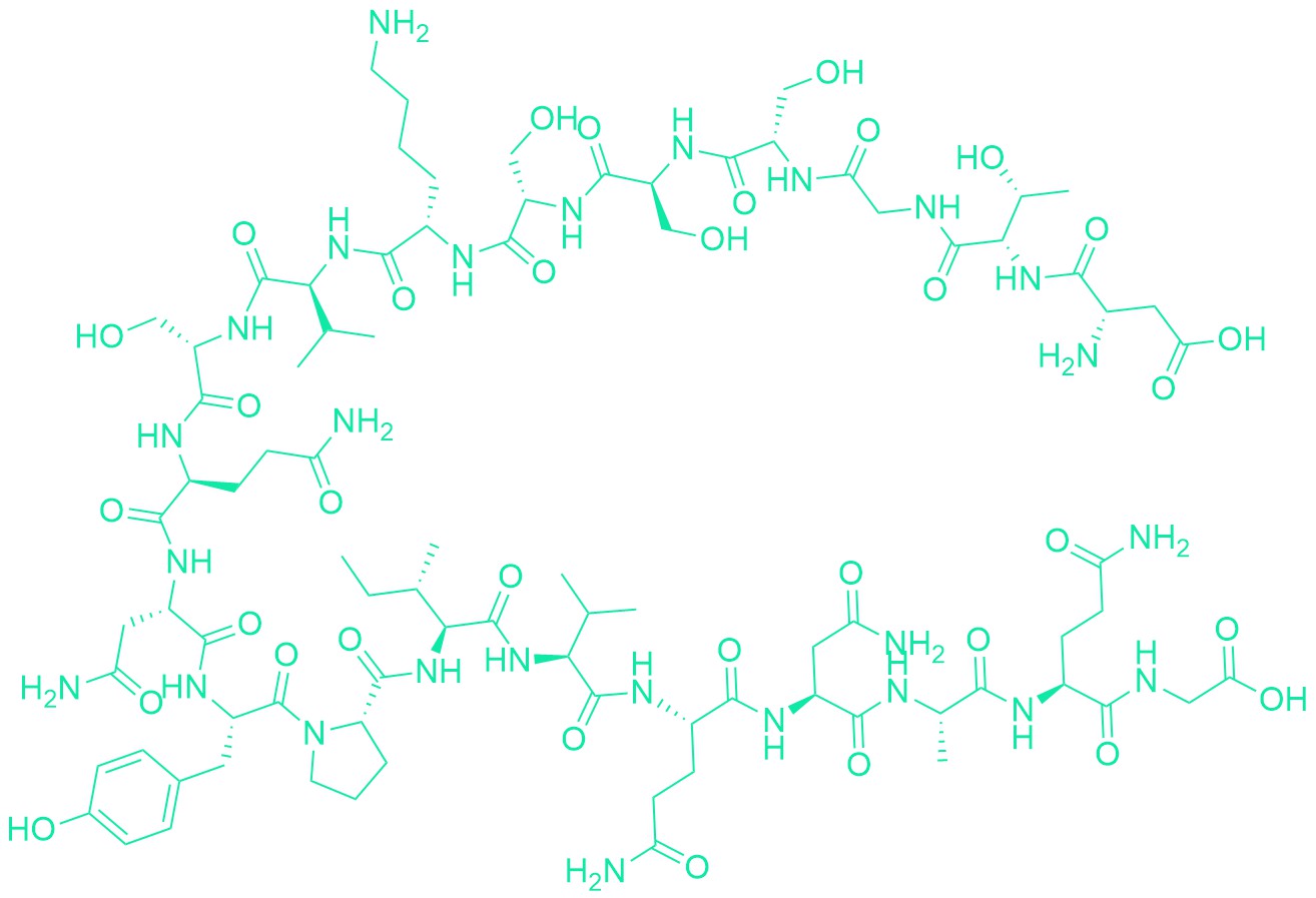HIV-1 gag Polyprotein (121-140)