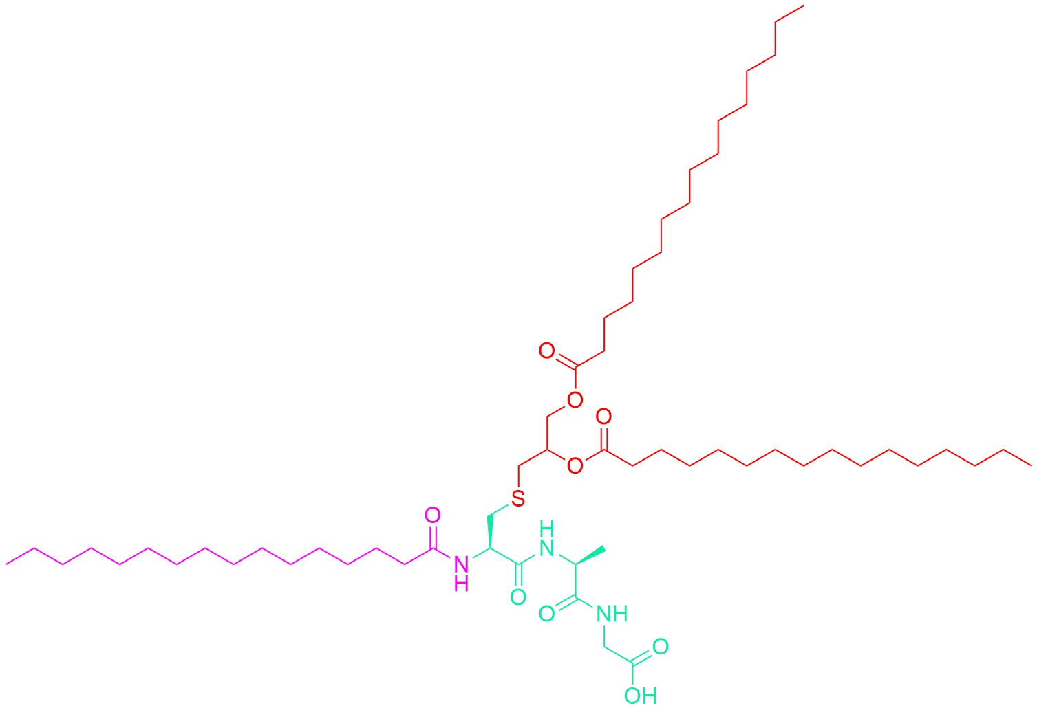 Palmitoyl-Cys((RS)-2,3-di(palmitoyloxy)-propyl)-Ala-Gly-OH
