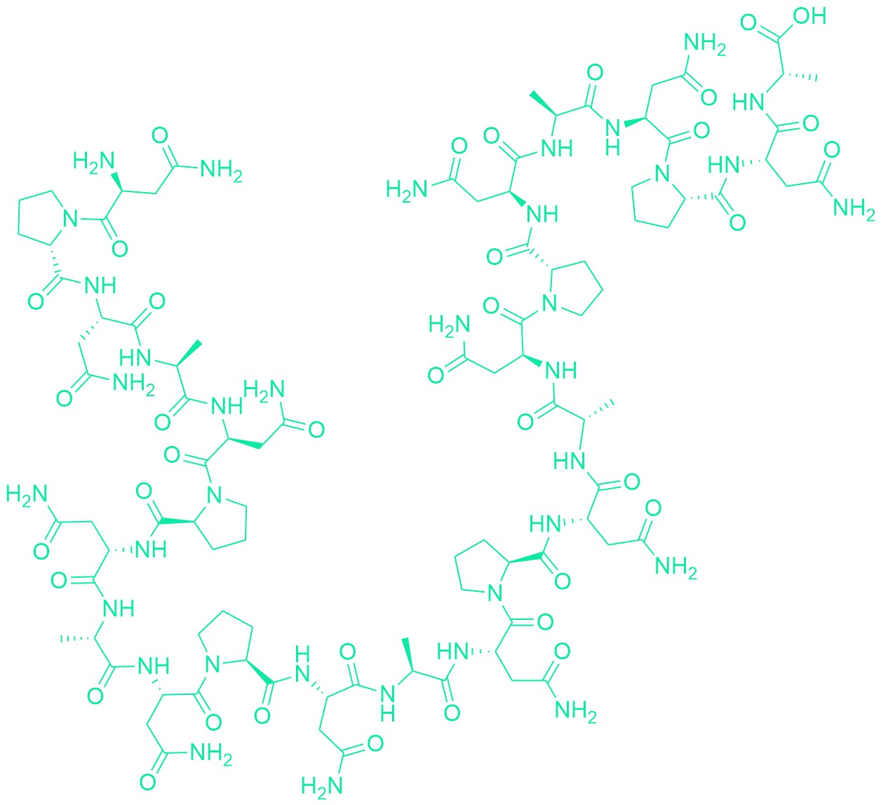 H(-Asn-Pro-Asn-Ala)6-OH