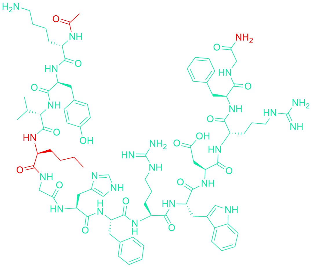 Acetyl-(Lys0,Nle3)-γ2-MSH amide
