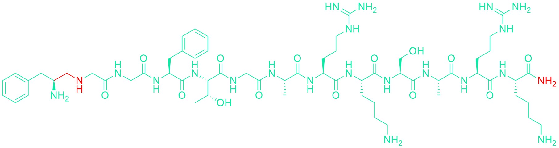 (Phe1-psi(CH2NH)Gly2)-Nociceptin (1-13) amide