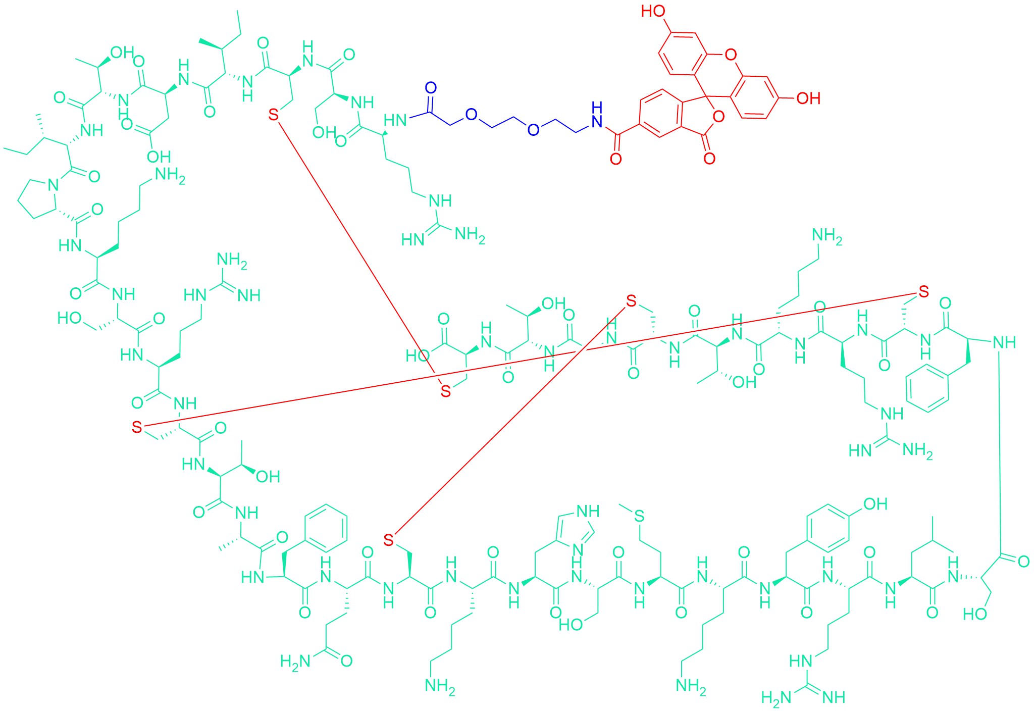 6-FAM-AEEAc-Stichodactyla helianthus Neurotoxin (ShK)