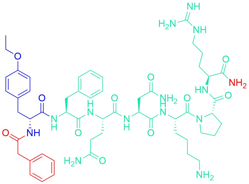 (Phenylac1,D-Tyr(Et)2,Lys6,Arg8,des-Gly9)-Vasopressin