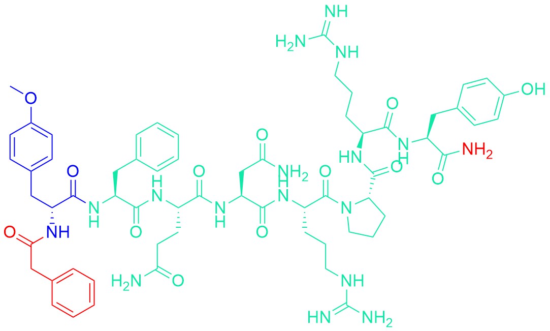(Phenylac1,D-Tyr(Me)2,Arg6.8,Tyr-NH2⁹)-Vasopressin