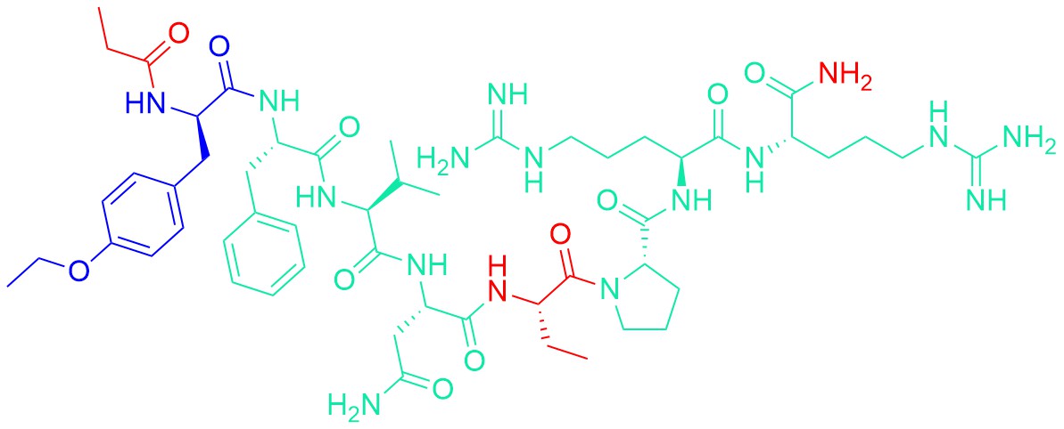 (Propionyl1,D-Tyr(Et)2,Val4,Abu6,Arg8.9)-Vasopressin