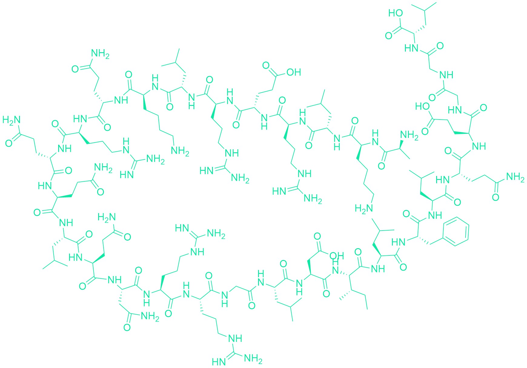H-Ala-Lys-Leu-Arg-Glu-Arg-Leu-Lys-Gln-Arg-Gln-Gln-Leu-Gln-Asn-Arg-Arg-Gly-Leu-Asp-Ile-Leu-Phe-Leu-Gln-Glu-Gly-Gly-Leu-OH